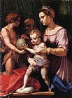 Andrea Del Sarto Canvas Paintings - Holy Family